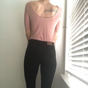 Madewell scoop back top